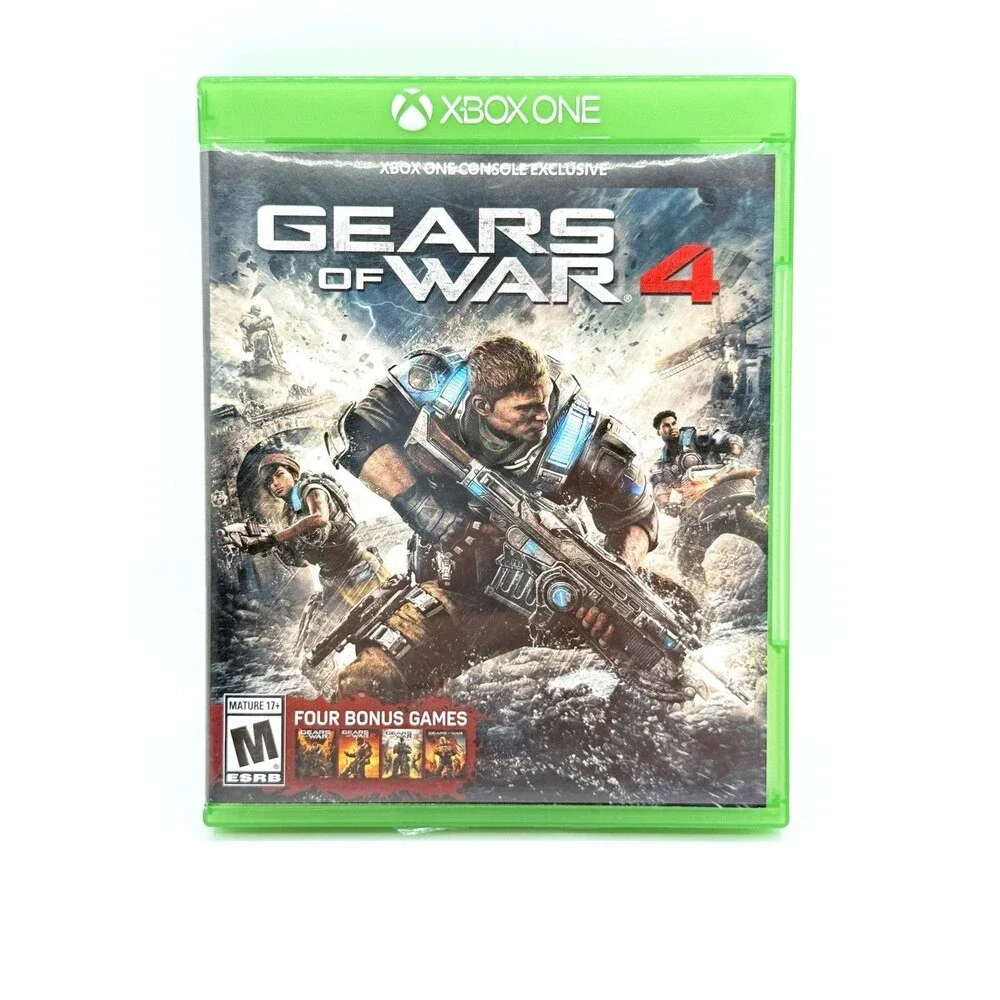 Gears of War 4 (Xbox One, 2016) Complete With 4 Bonus Games